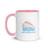 Mug with Color Inside - KEEP RAINBOWS GODLY