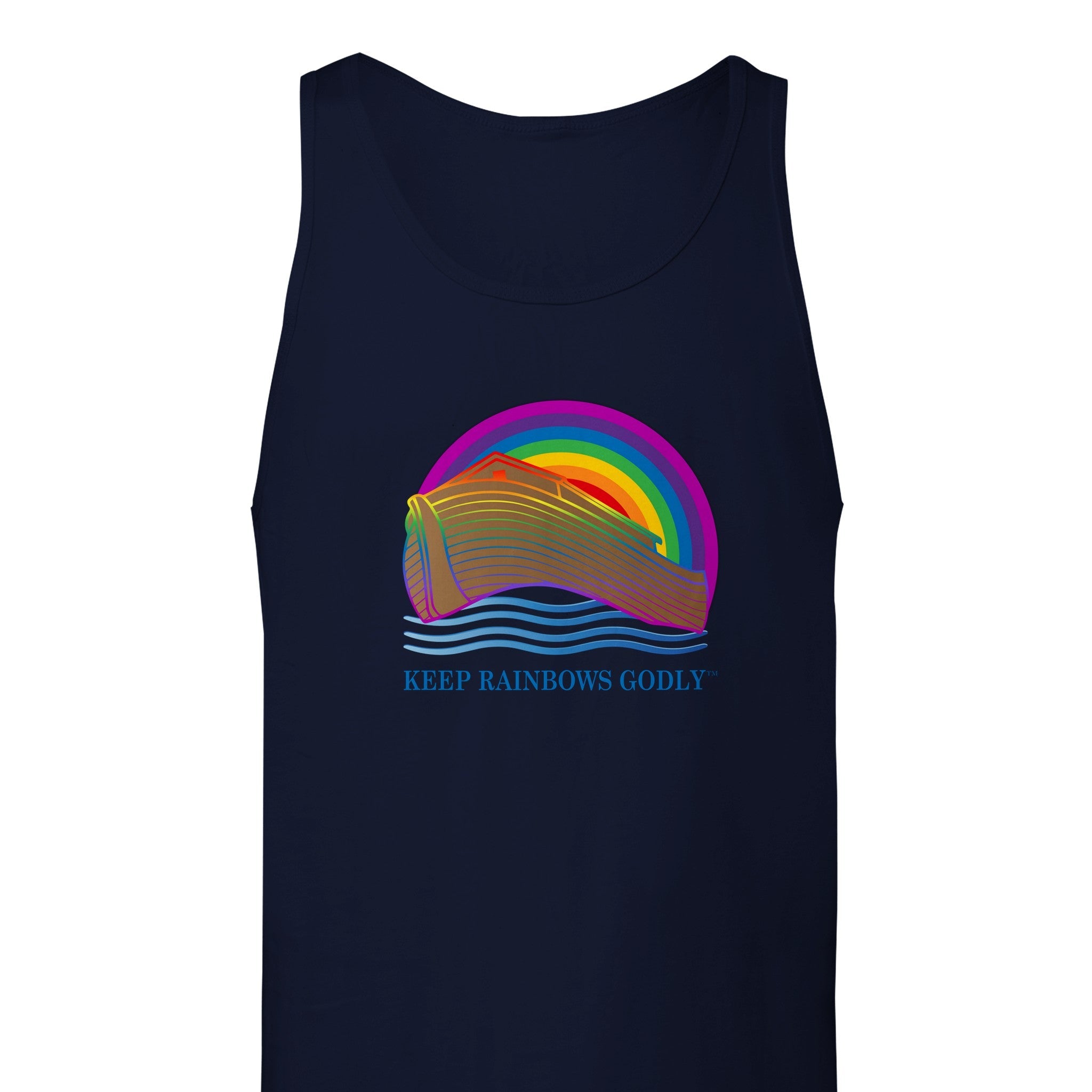 Premium Unisex Tank Top - KEEP RAINBOWS GODLY