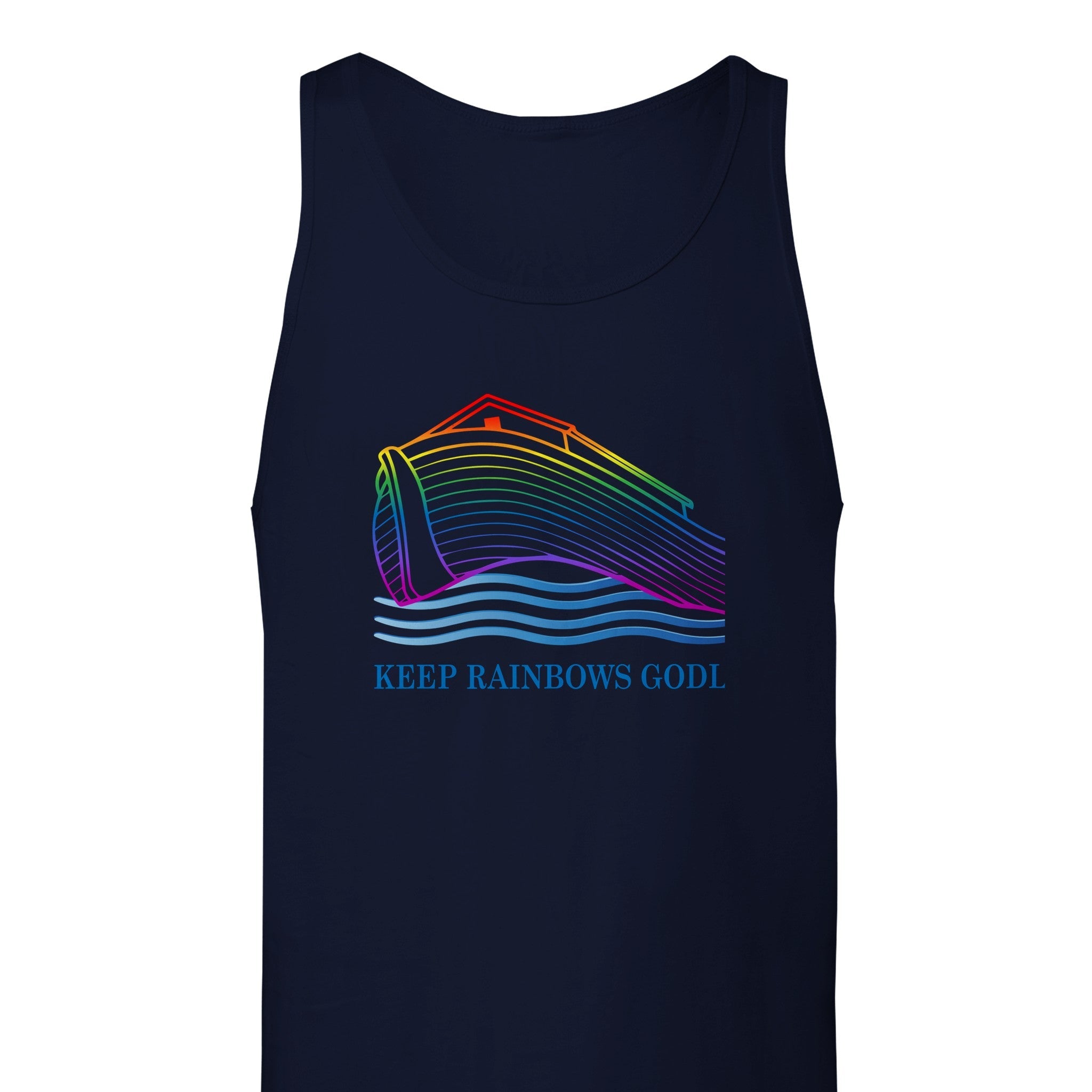 Premium Unisex Tank Top - KEEP RAINBOWS GODLY