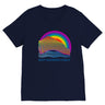 Premium Unisex V-Neck T-shirt - KEEP RAINBOWS GODLY