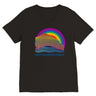 Premium Unisex V-Neck T-shirt - KEEP RAINBOWS GODLY